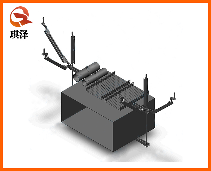 消防桥架组合抗震支架